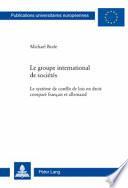 Le groupe international de sociétés