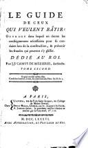 Le guide de ceux qui veulent bâtir