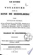 Le guide des voyageurs dans la ruine de Heidelberg