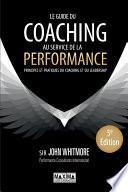 Le guide du coaching au service de la performance