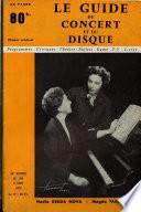 Le Guide du concert et du disque