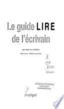 Le guide Lire de l'écrivain