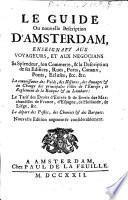Le guide, ou nouvelle description d'Amsterdam
