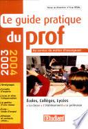 Le guide pratique du prof