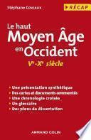 Le haut Moyen Âge en Occident
