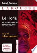 Le Horla et autres contes fantastiques