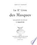 Le IIme [i.e. deuxième] livre des masques