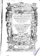 Le iscrittioni poste sotto le vere imagini degli huomini famosi