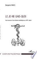 Le je-ne-sais-quoi