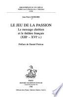 Le jeu de la passion