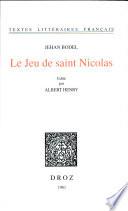 Le jeu de Saint Nicolas