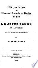 Le jeune homme en loterie