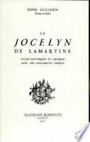 Le Jocelyn de Lamartine