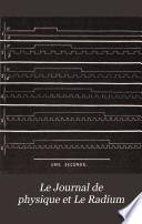 Le Journal de physique et Le Radium