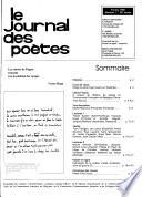 Le Journal des poètes