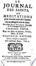 Le journal des saints