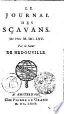 LE JOURNAL DES SÇAVANS