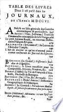 Le Journal des Scavans
