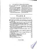 Le journal des sçavans, pour l'anne ...