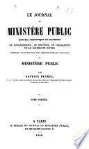 Le journal du ministère public