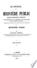 Le journal du ministère public