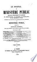 Le journal du ministère public