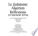 Le judaïsme algérien, réflexions