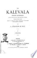 Le Kalevala Epopee Nationale de la Finlande et des Peuples Finnois