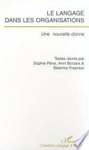 Le langage dans les organisations