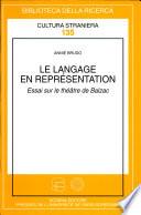 Le langage en représentation