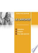 Le langage (fiche de philosophie)