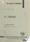 Le langage