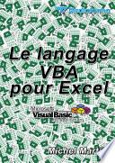Le langage VBA pour Excel