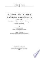 Le 'Liber visitationis' d'Athanase Chalkéopoulos, 1457-1458