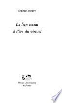 Le lien social à l'ère du virtuel
