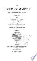 Le livre commode des adresses de Paris pour 1692