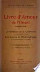 Le Livre d'amour de l'Orient