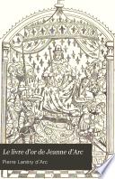 Le livre d'or de Jeanne d'Arc