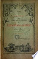 Le livre d'or des élèves du Pensionnat de Fribourg-en-Suisse