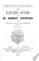 Le livre d'or du 56e régiment d'infanterie