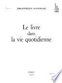 Le Livre dans la vie quotidienne