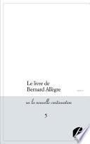 Le livre de Bernard Allègre