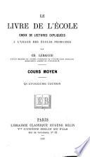 Le livre de l'ecole