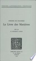 Le livre des manières