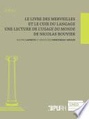 Le livre des merveilles et le cuir du langage