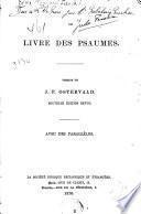 Le livre des Psaumes