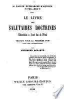 Le livre des salutaires doctrines