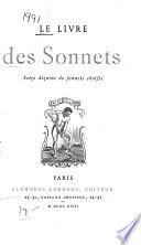 Le livre des sonnets
