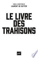 Le livre des trahisons