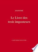 Le Livre des trois imposteurs